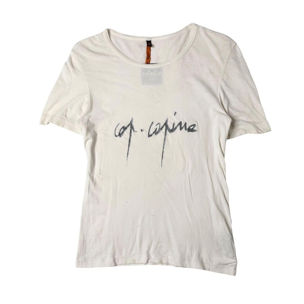 Cop Copine script logo graphic tee